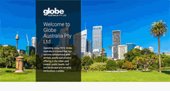 Desktop Screenshot of globeaustralia.com.au